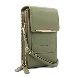 Esimileeya Crossbody Bags Small Wallet Pu Leather Anti-Theft xD